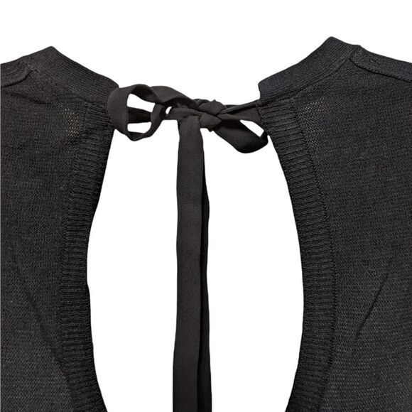 Aritzia T. BABATON Silk Cashmere Scoop Tie Back Sweater XS - Picture 6 of 8